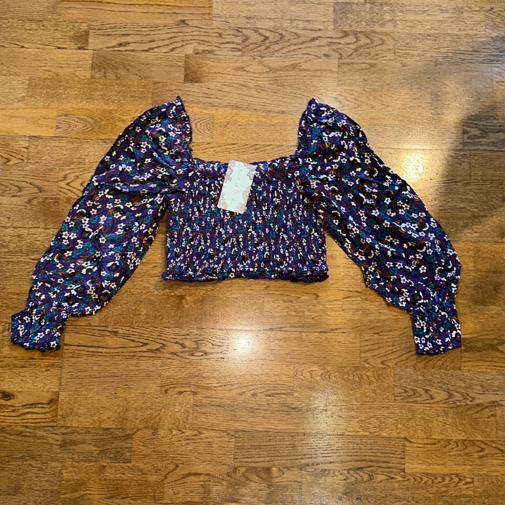 Band of the Free blouse/ crop.  BNWT